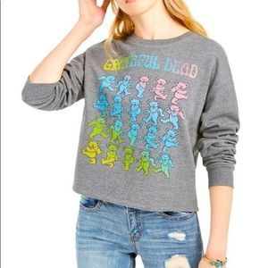 Love Tribe Trendy Grateful Dead Graphic-Print Sweatshirt